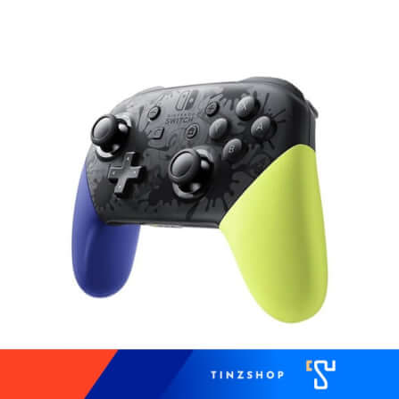  จอยเกมไร้สาย Nintendo Switch Pro Controller Splatoon3 Edition สีน้ำเงิน/เขียว_1